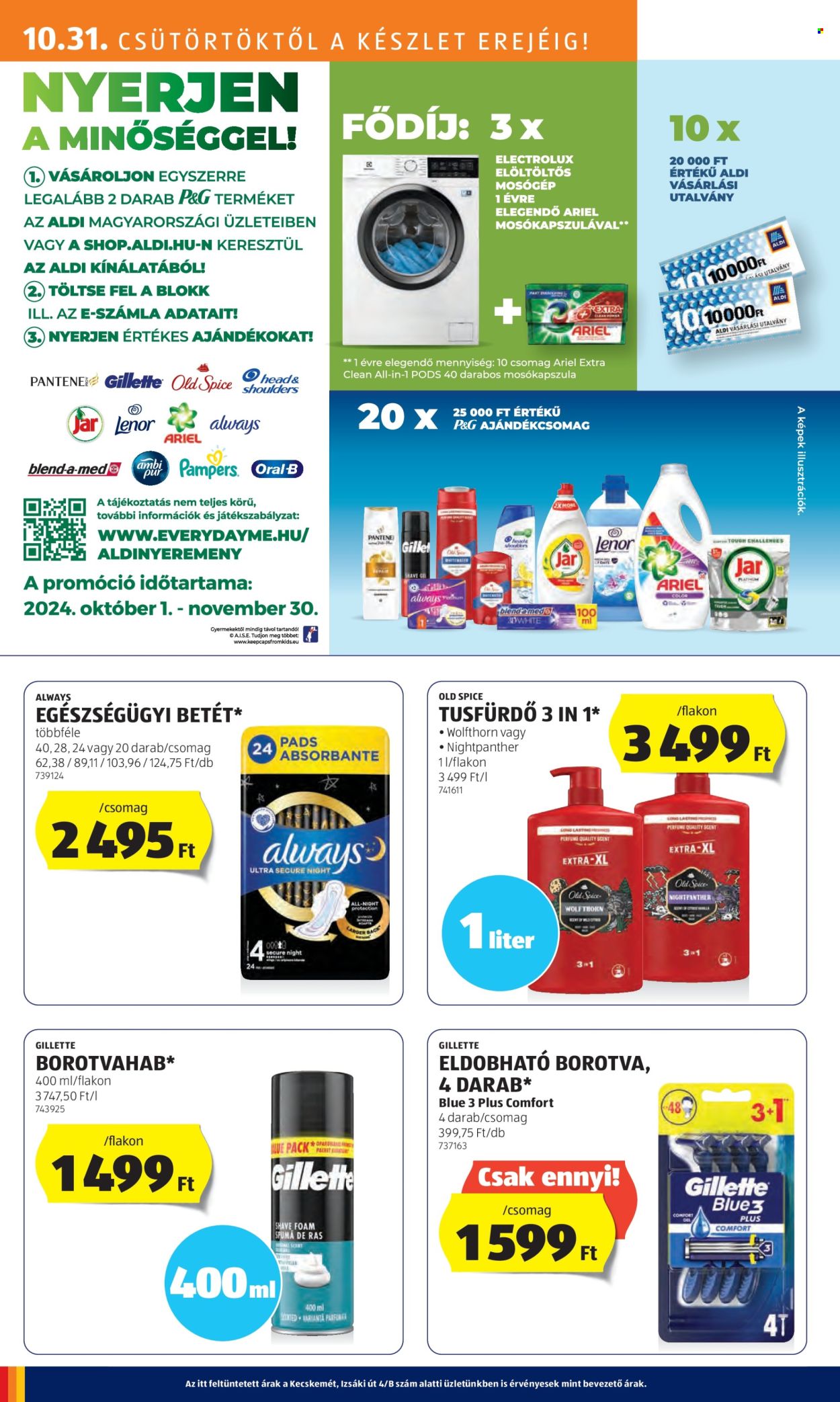 Aldi akciós újságok - 2024.10.31 - 2024.11.06. Oldal 28