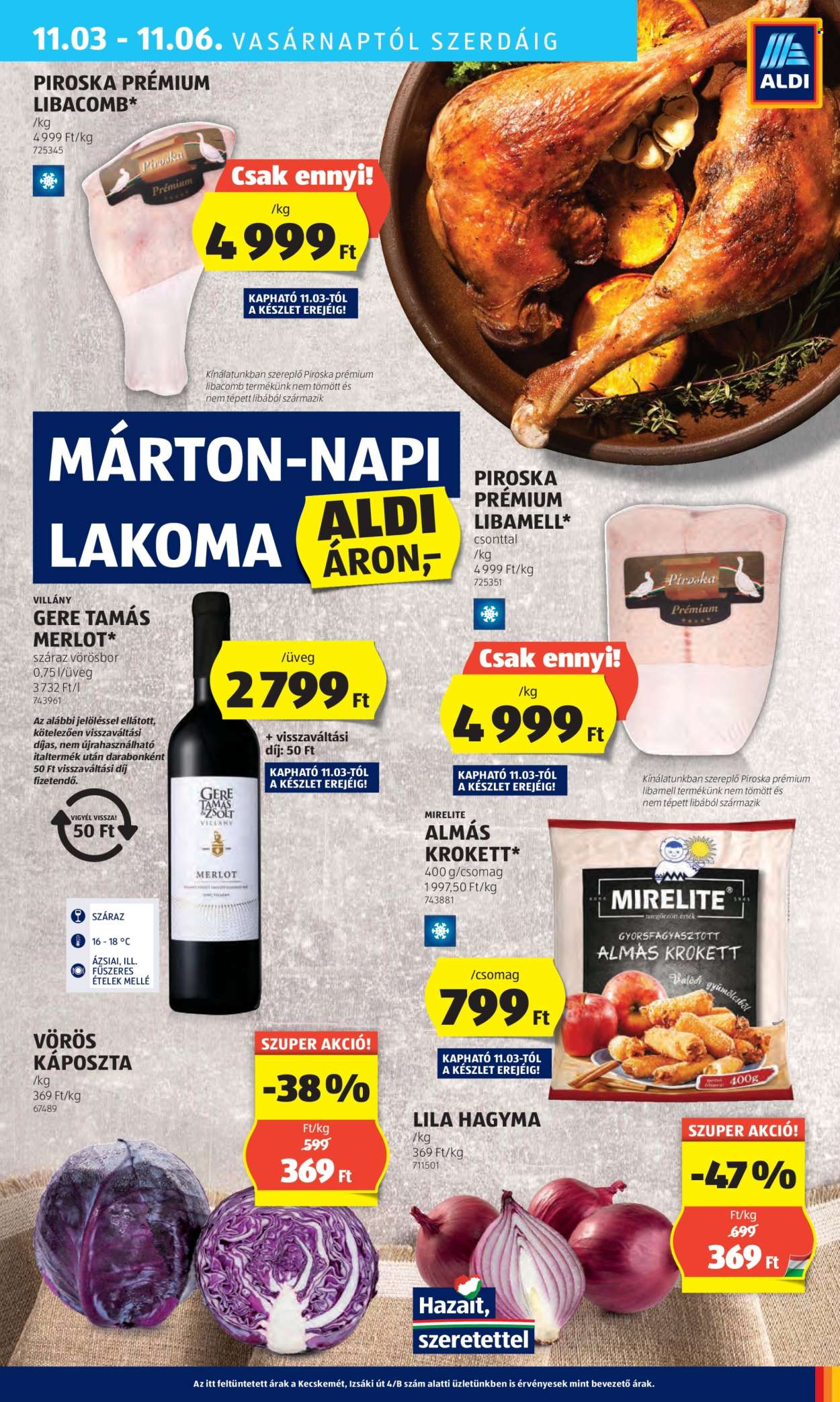 Aldi akciós újságok - 2024.10.31 - 2024.11.06. Oldal 35