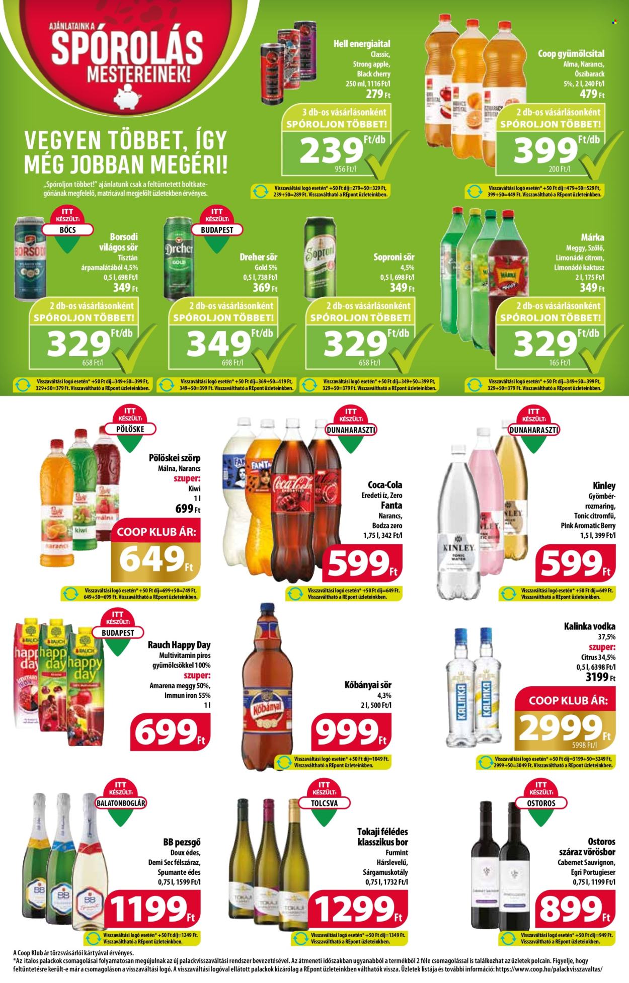Coop akciós újságok - 2024.10.31 - 2024.11.06. Oldal 6
