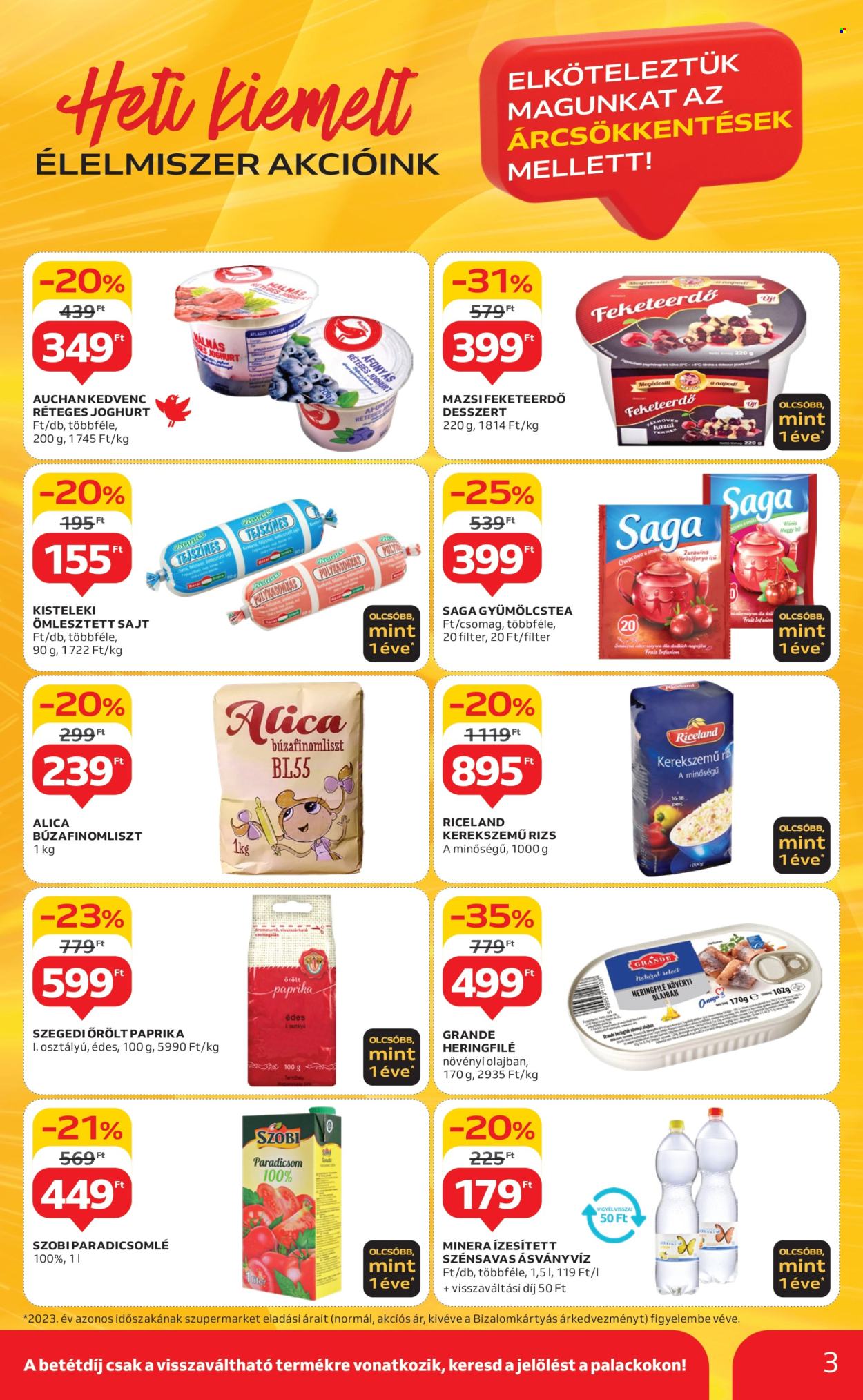Auchan akciós újságok - 2024.10.31 - 2024.11.06. Oldal 3