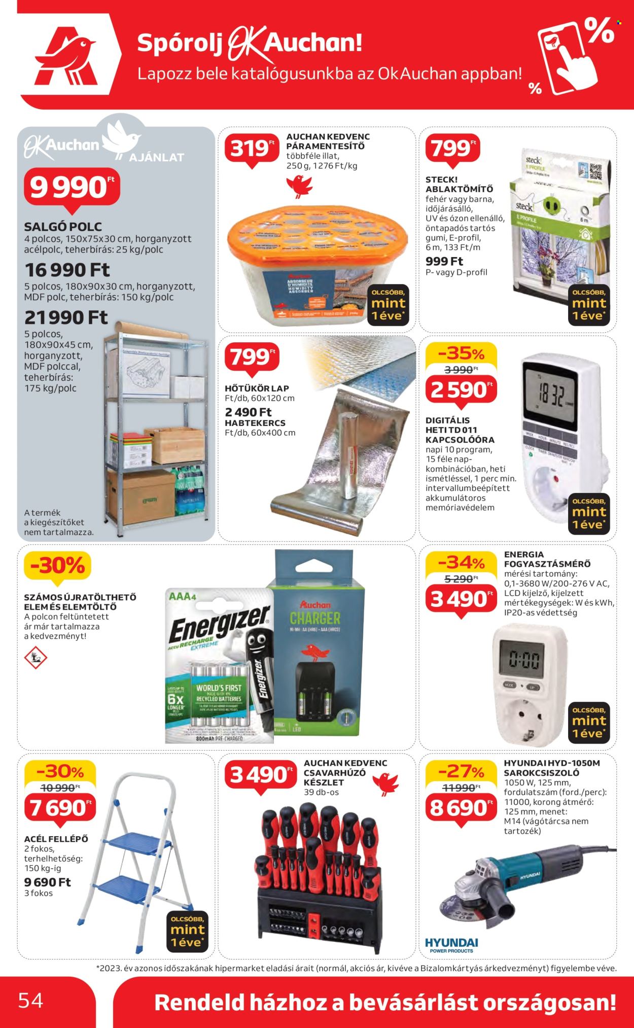 Auchan akciós újságok - 2024.10.31 - 2024.11.06. Oldal 54