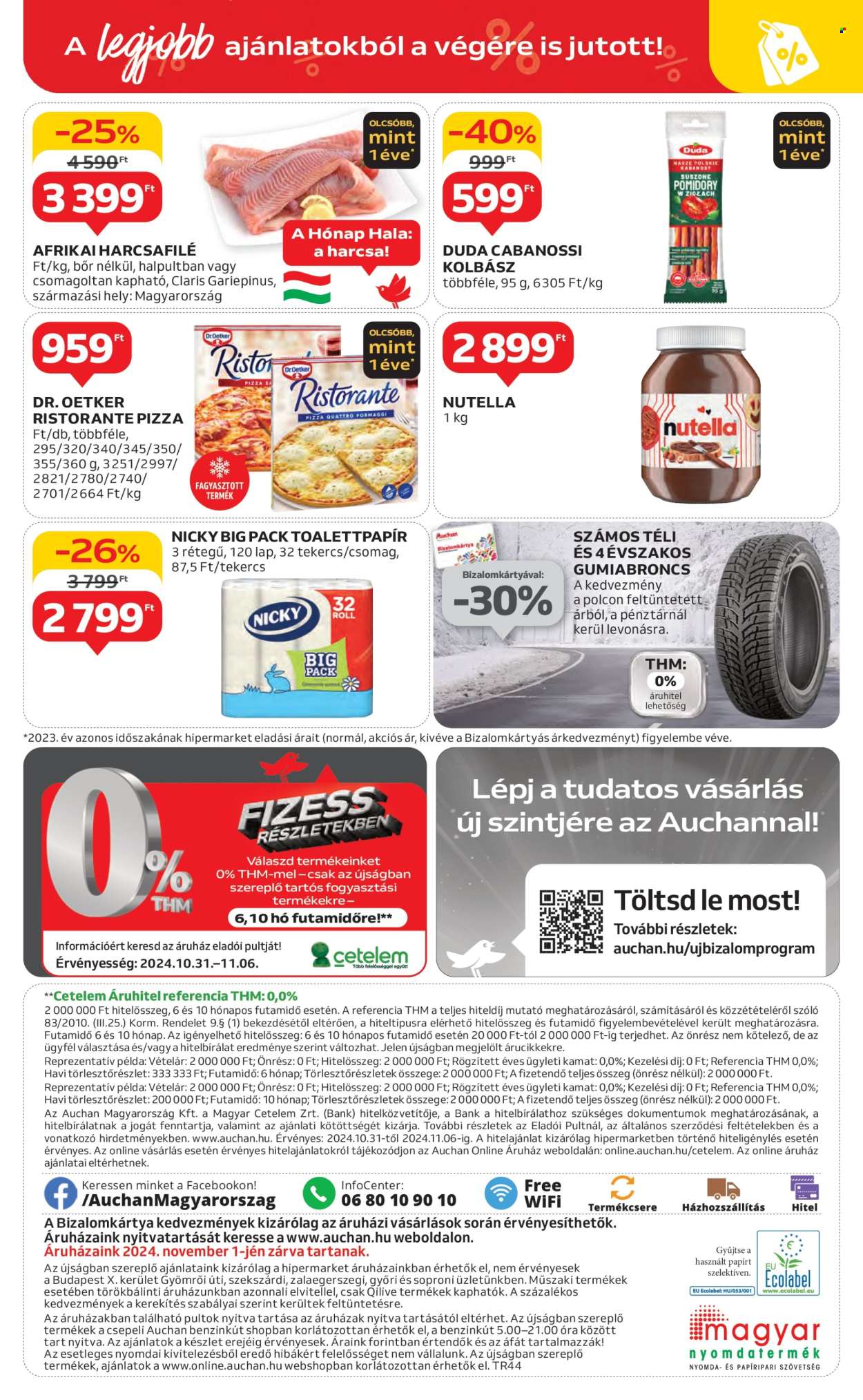Auchan akciós újságok - 2024.10.31 - 2024.11.06. Oldal 62