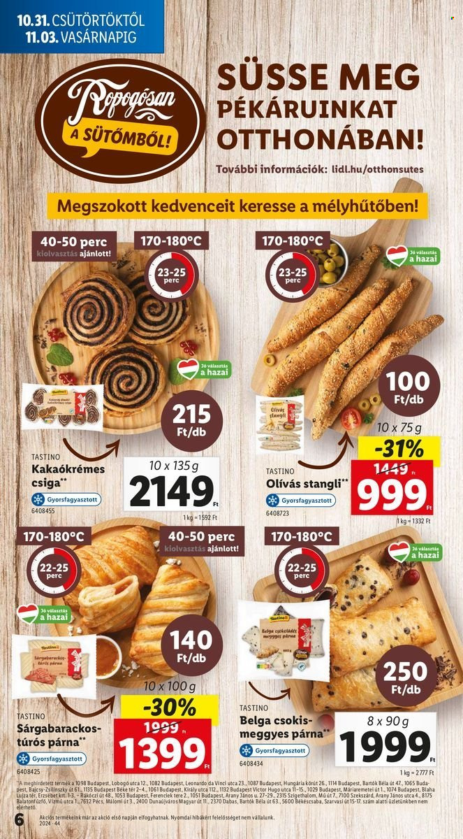 Lidl akciós újságok - 2024.10.31 - 2024.11.06. Oldal 6