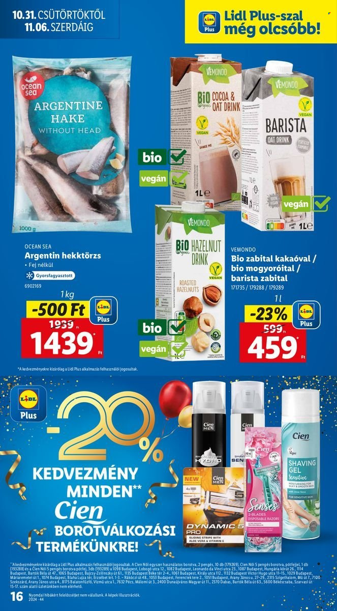 Lidl akciós újságok - 2024.10.31 - 2024.11.06. Oldal 16