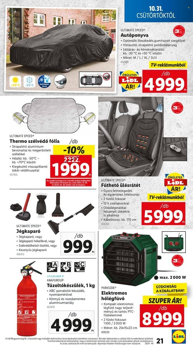 Lidl akciós újságok - 2024.10.31 - 2024.11.06. Oldal 21