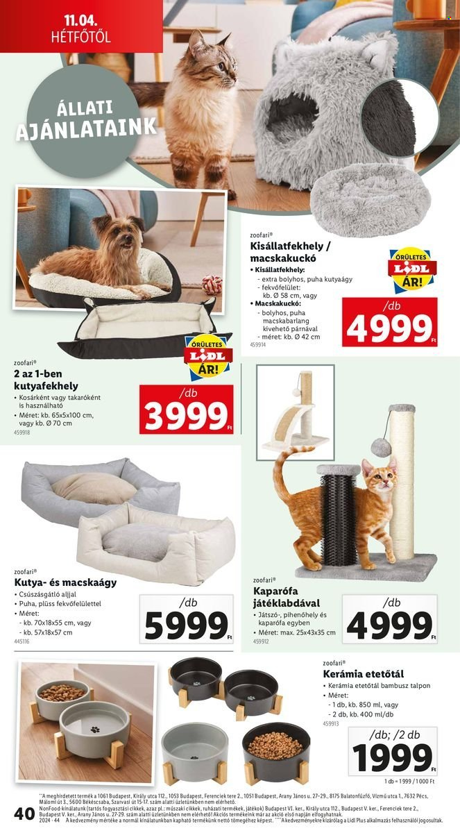 Lidl akciós újságok - 2024.10.31 - 2024.11.06. Oldal 40