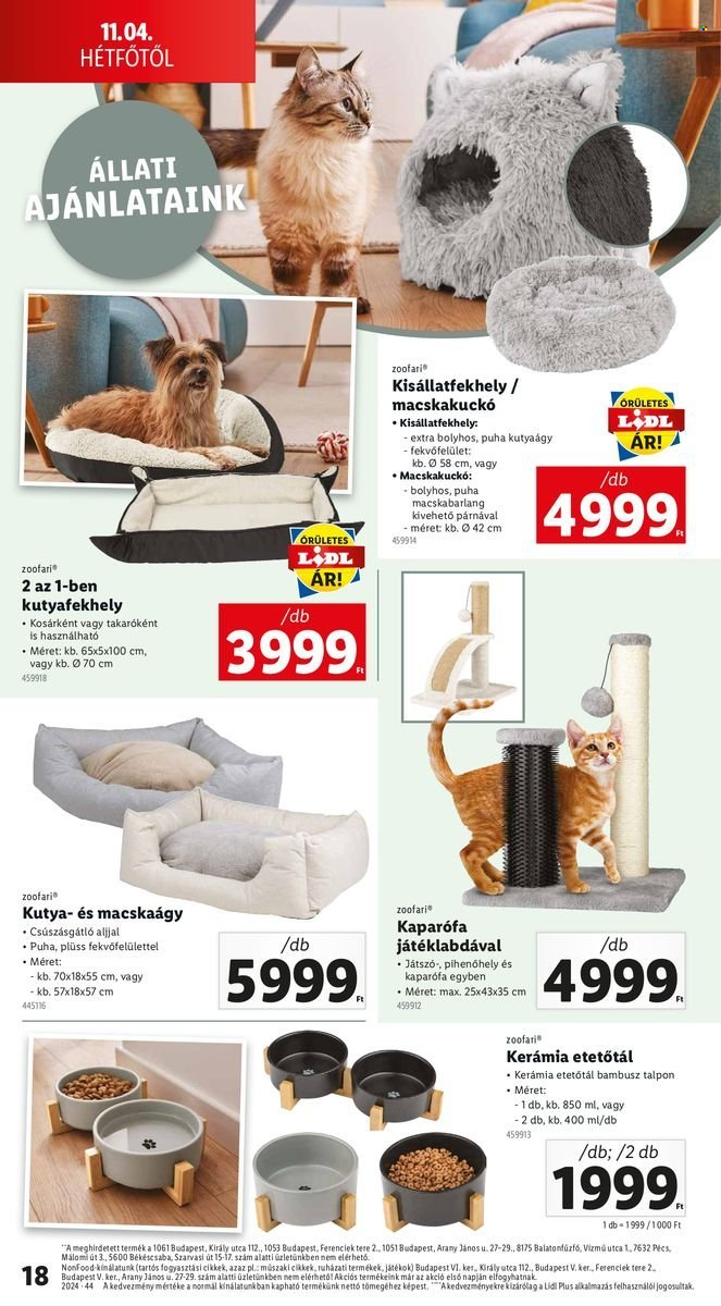 Lidl akciós újságok - 2024.10.31 - 2024.11.06. Oldal 18