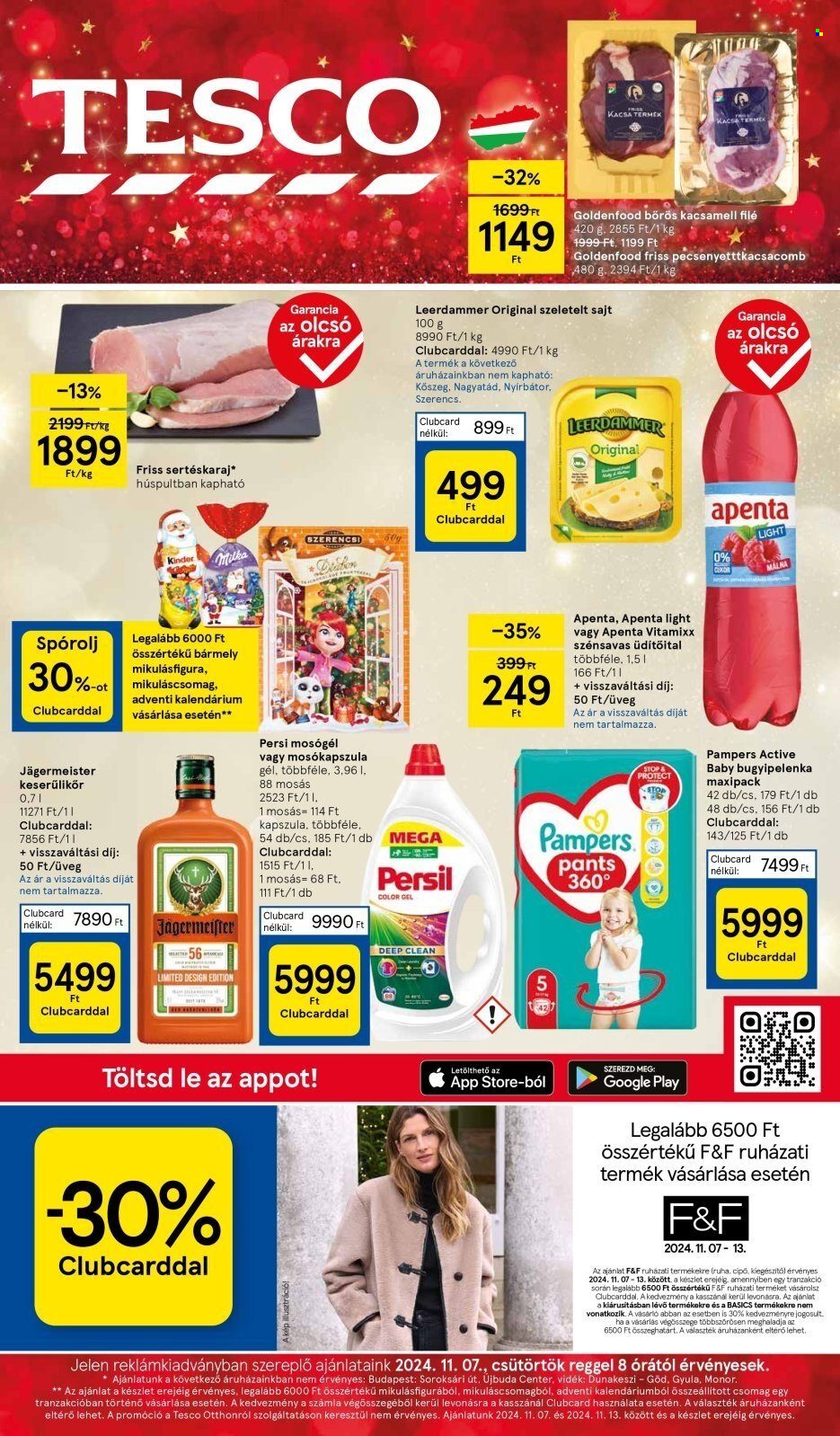 TESCO akciós újságok - 2024.11.07 - 2024.11.13. Oldal 1