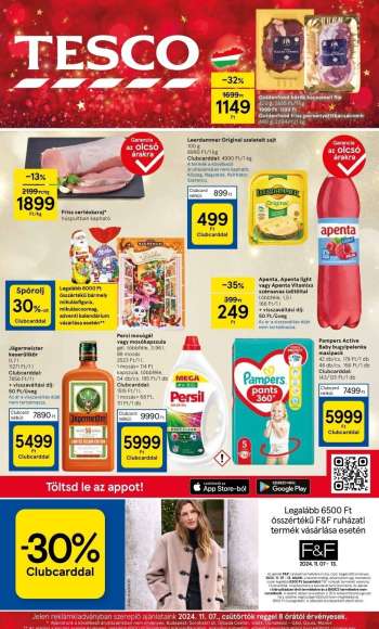 Újság TESCO - 2024.11.07 - 2024.11.13.
