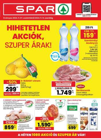 Újság SPAR - 2024.11.07 - 2024.11.13.
