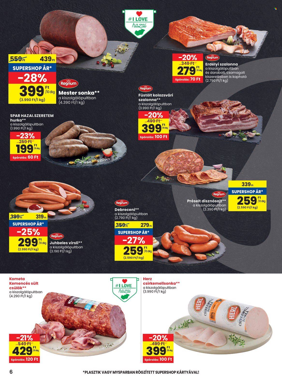 SPAR akciós újságok - 2024.11.07 - 2024.11.13. Oldal 6