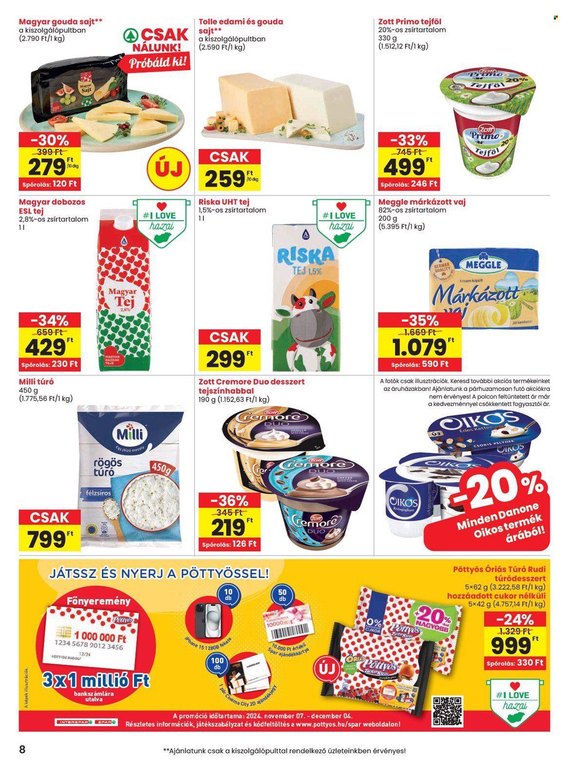SPAR akciós újságok - 2024.11.07 - 2024.11.13. Oldal 8