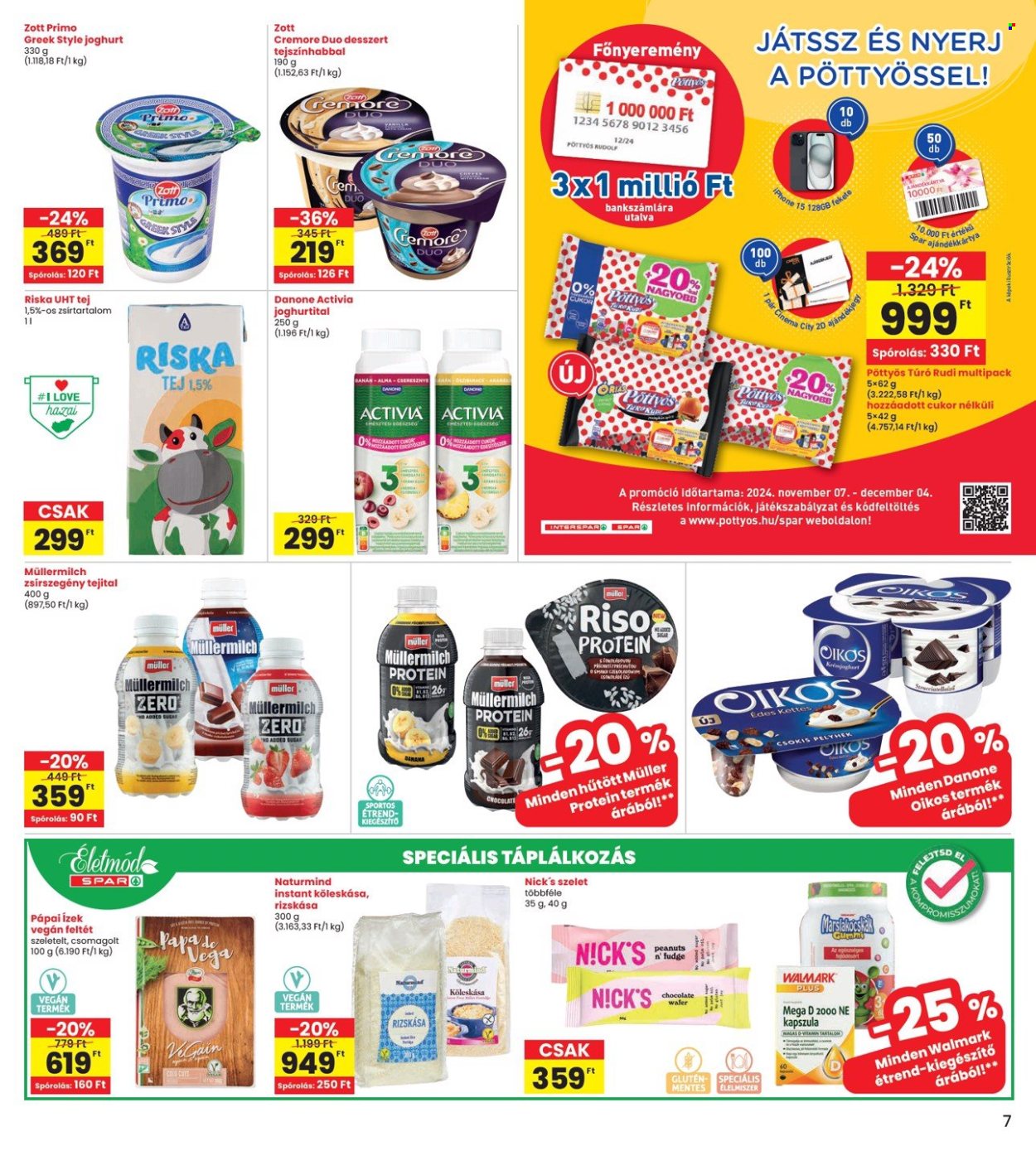 INTERSPAR akciós újságok - 2024.11.07 - 2024.11.13. Oldal 7