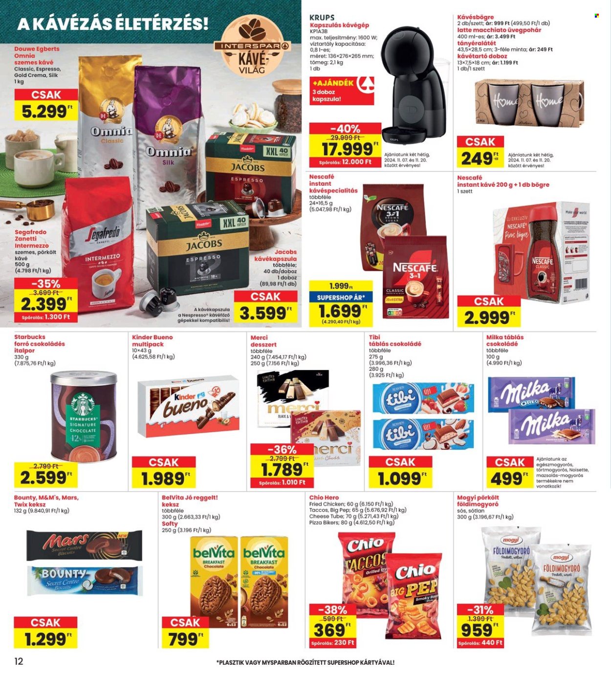 INTERSPAR akciós újságok - 2024.11.07 - 2024.11.13. Oldal 12