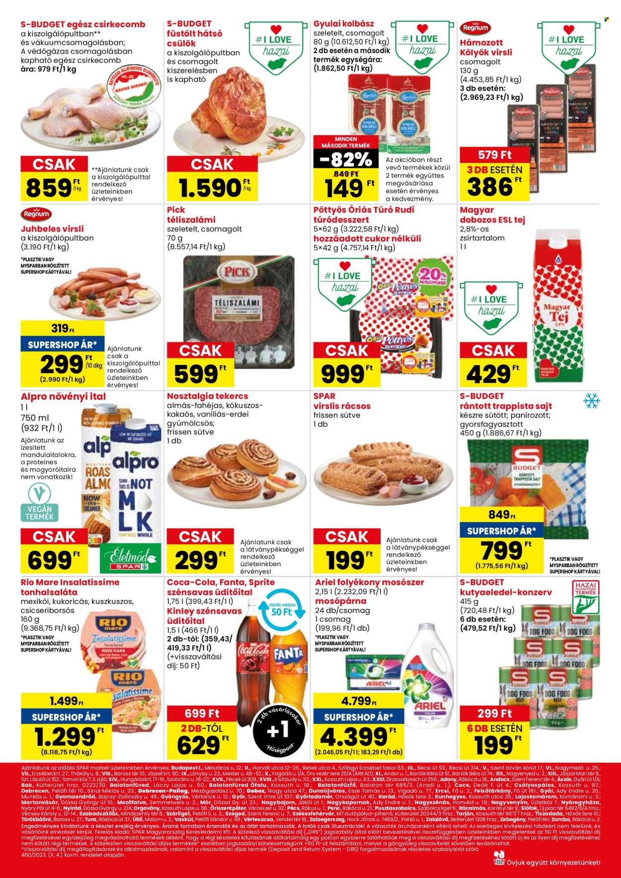SPAR market akciós újságok - 2024.11.07 - 2024.11.13. Oldal 2