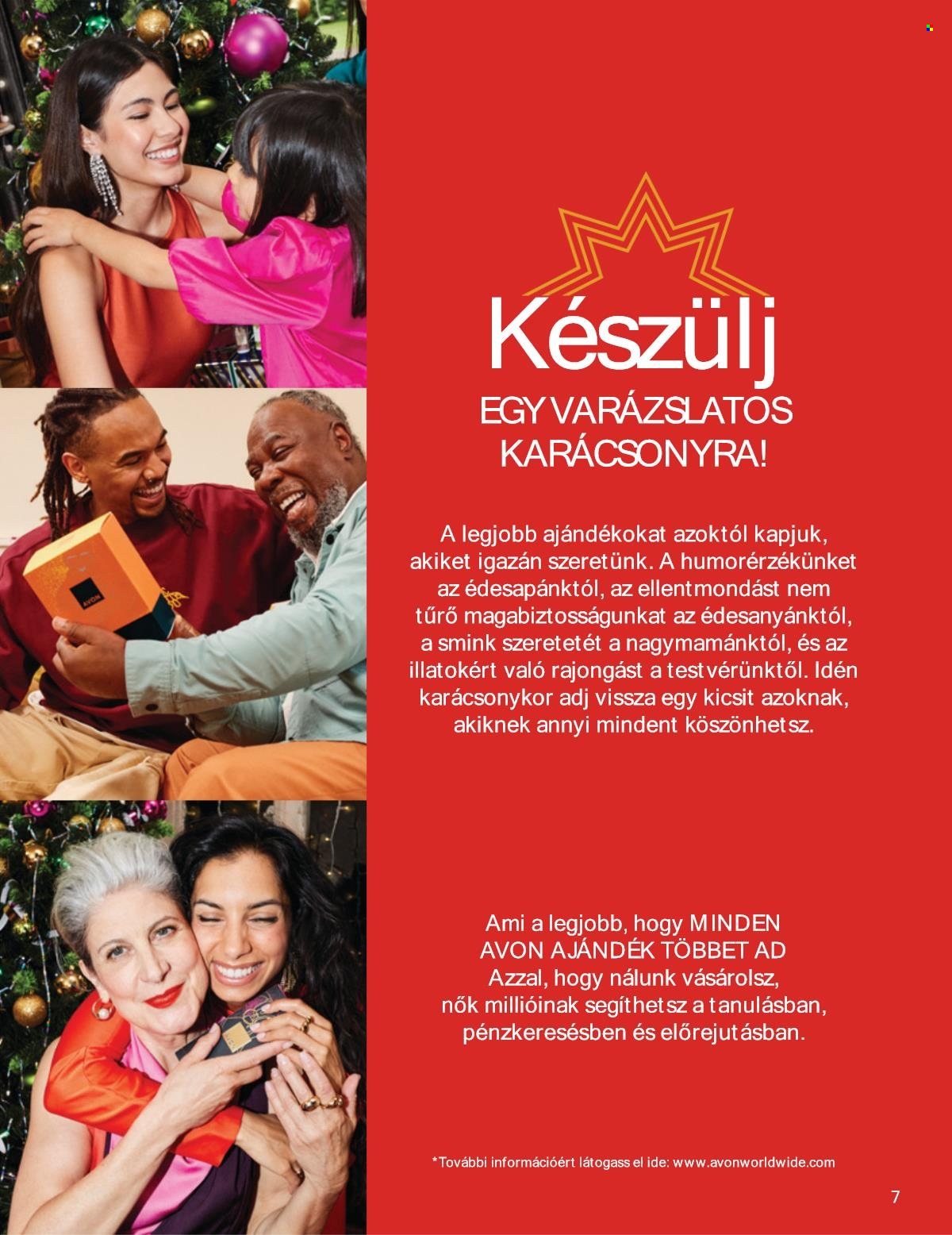Avon akciós újságok - 2024.11.01 - 2024.11.30. Oldal 7