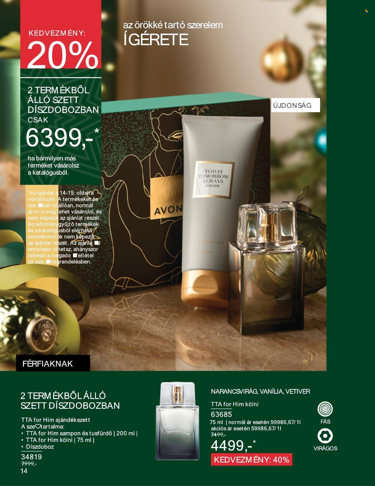 Avon akciós újságok - 2024.11.01 - 2024.11.30. Oldal 14