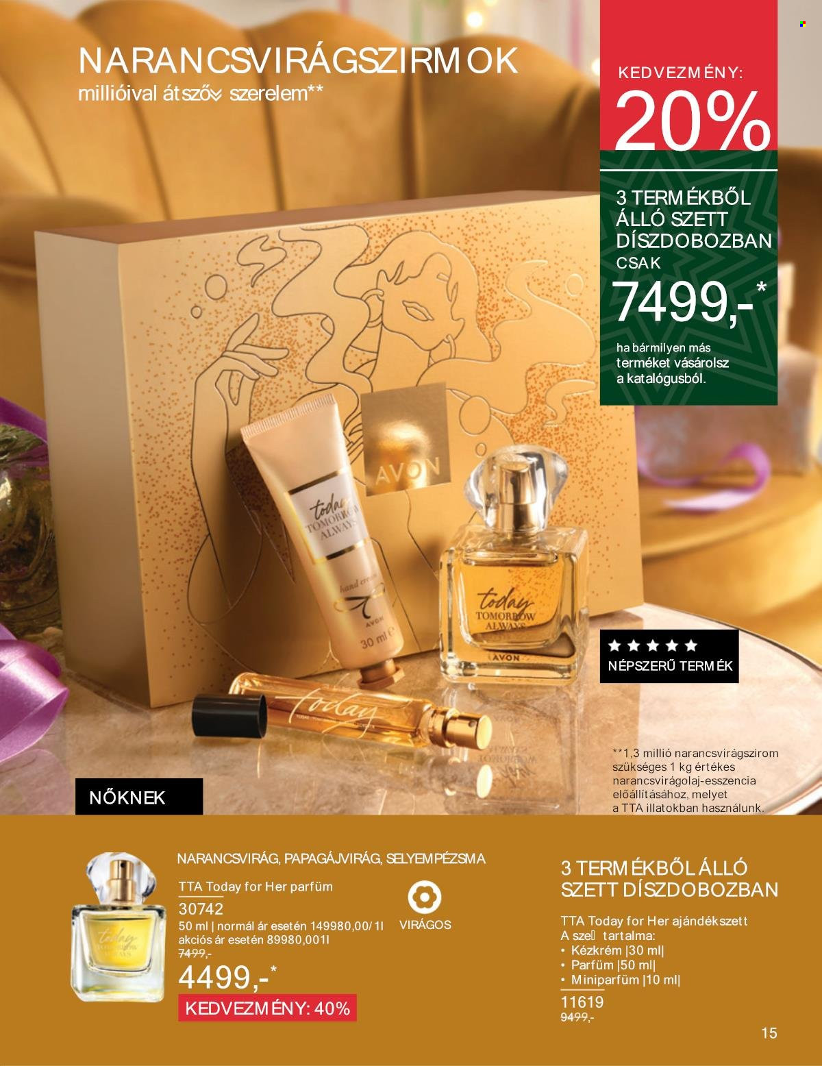 Avon akciós újságok - 2024.11.01 - 2024.11.30. Oldal 15