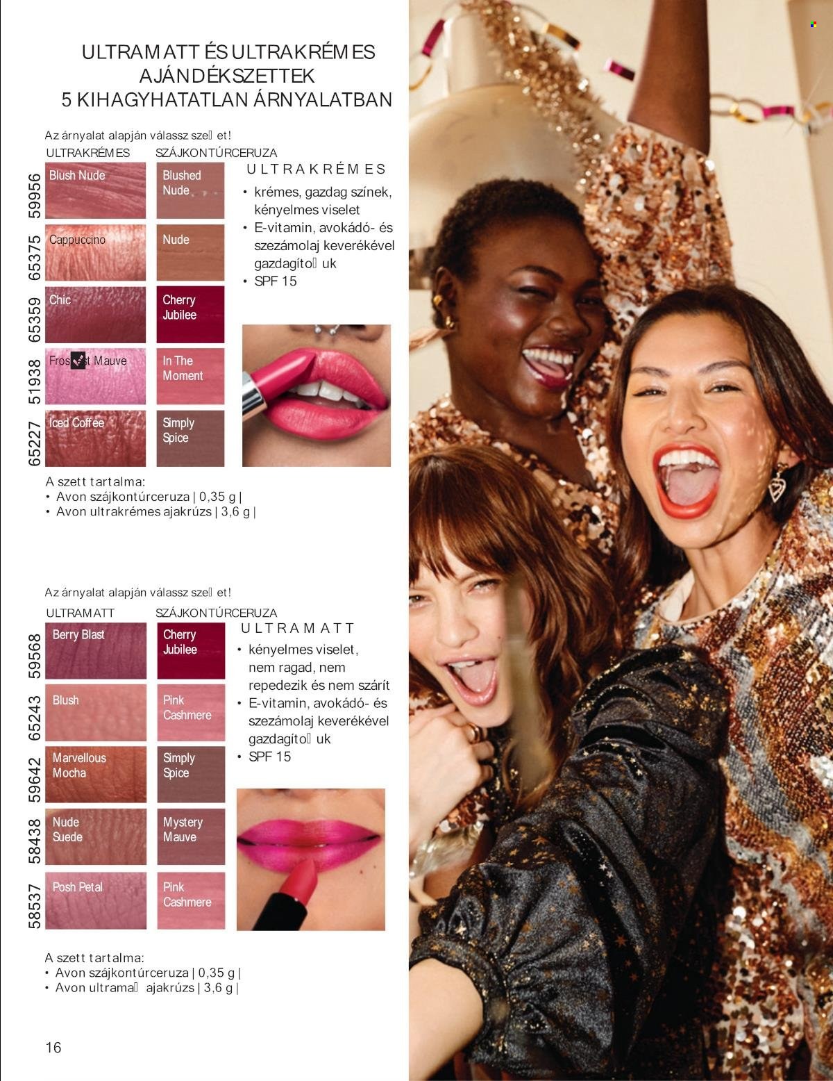 Avon akciós újságok - 2024.11.01 - 2024.11.30. Oldal 16