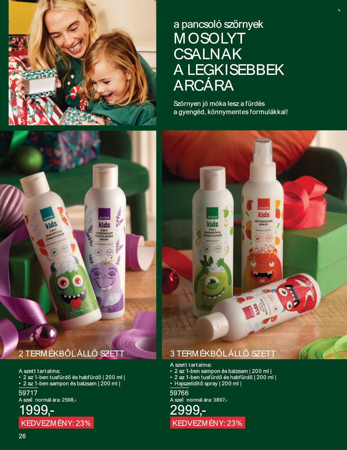 Avon akciós újságok - 2024.11.01 - 2024.11.30. Oldal 26