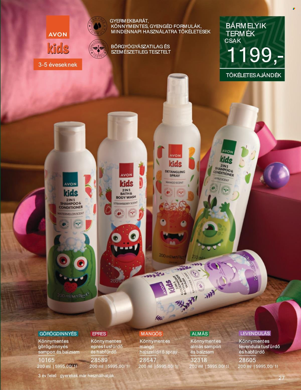 Avon akciós újságok - 2024.11.01 - 2024.11.30. Oldal 27