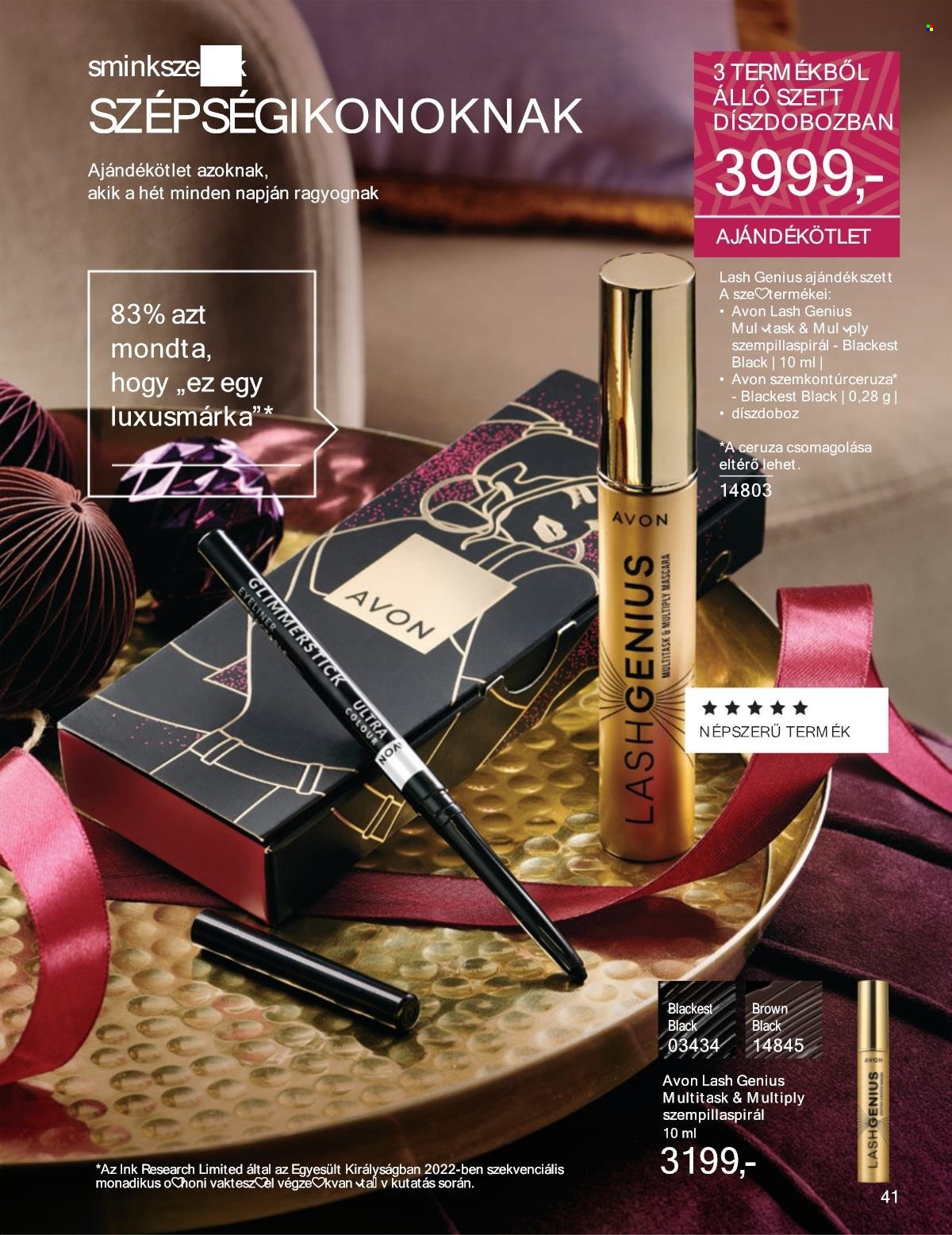 Avon akciós újságok - 2024.11.01 - 2024.11.30. Oldal 41