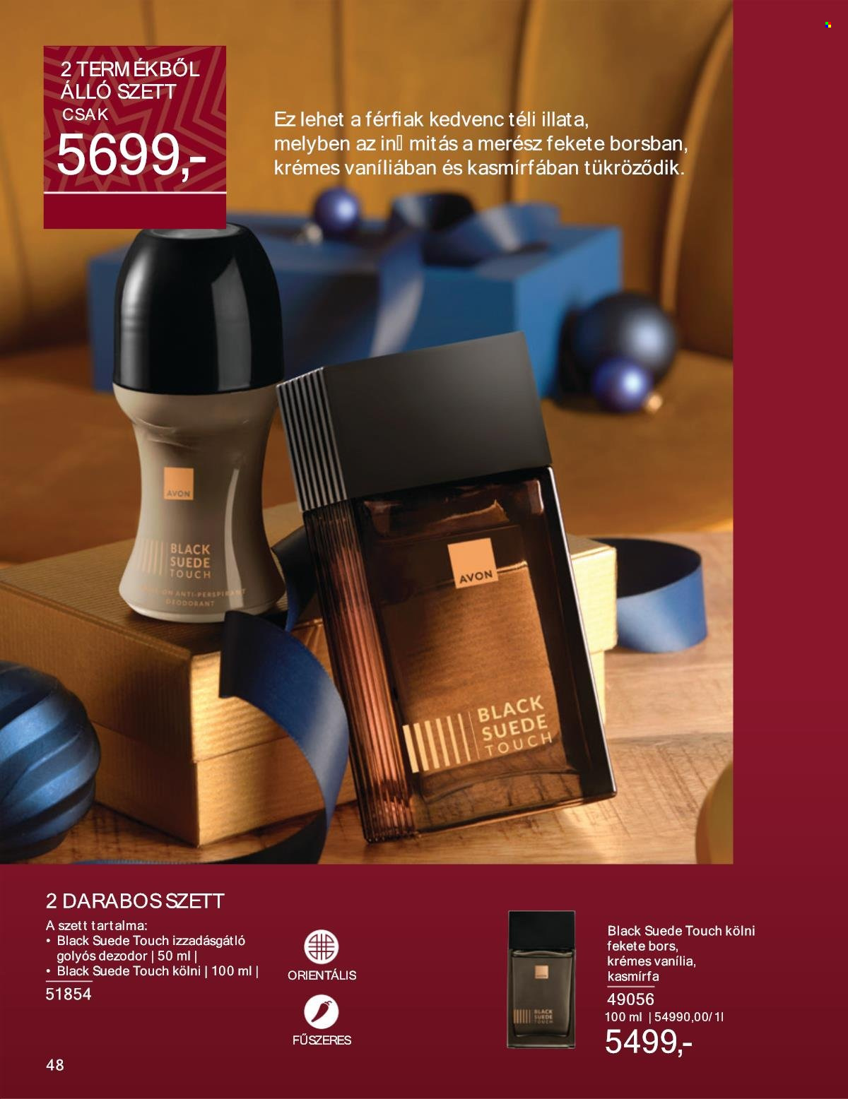 Avon akciós újságok - 2024.11.01 - 2024.11.30. Oldal 48