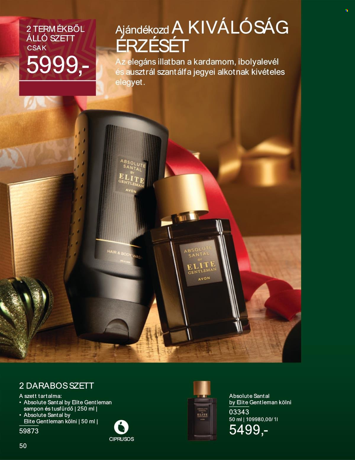 Avon akciós újságok - 2024.11.01 - 2024.11.30. Oldal 50