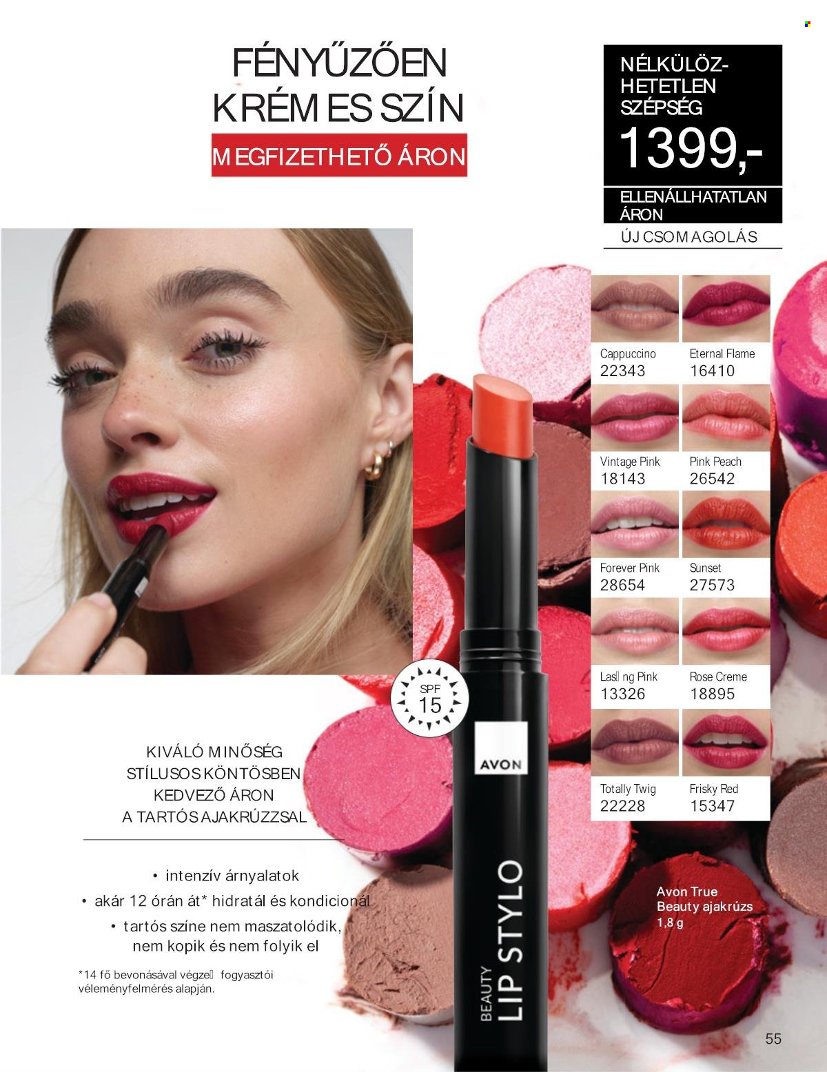 Avon akciós újságok - 2024.11.01 - 2024.11.30. Oldal 55