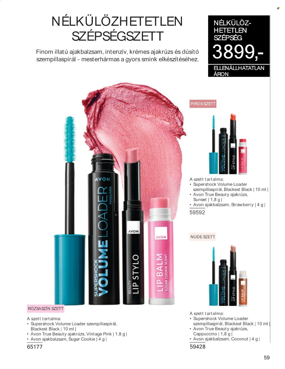 Avon akciós újságok - 2024.11.01 - 2024.11.30. Oldal 59