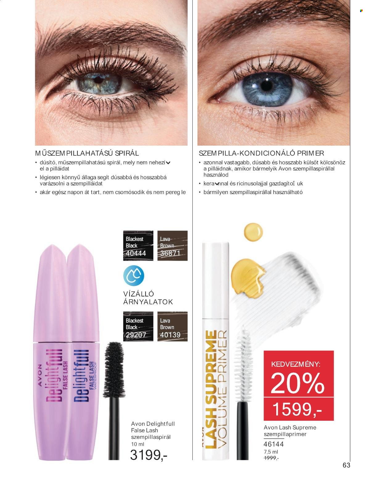 Avon akciós újságok - 2024.11.01 - 2024.11.30. Oldal 63