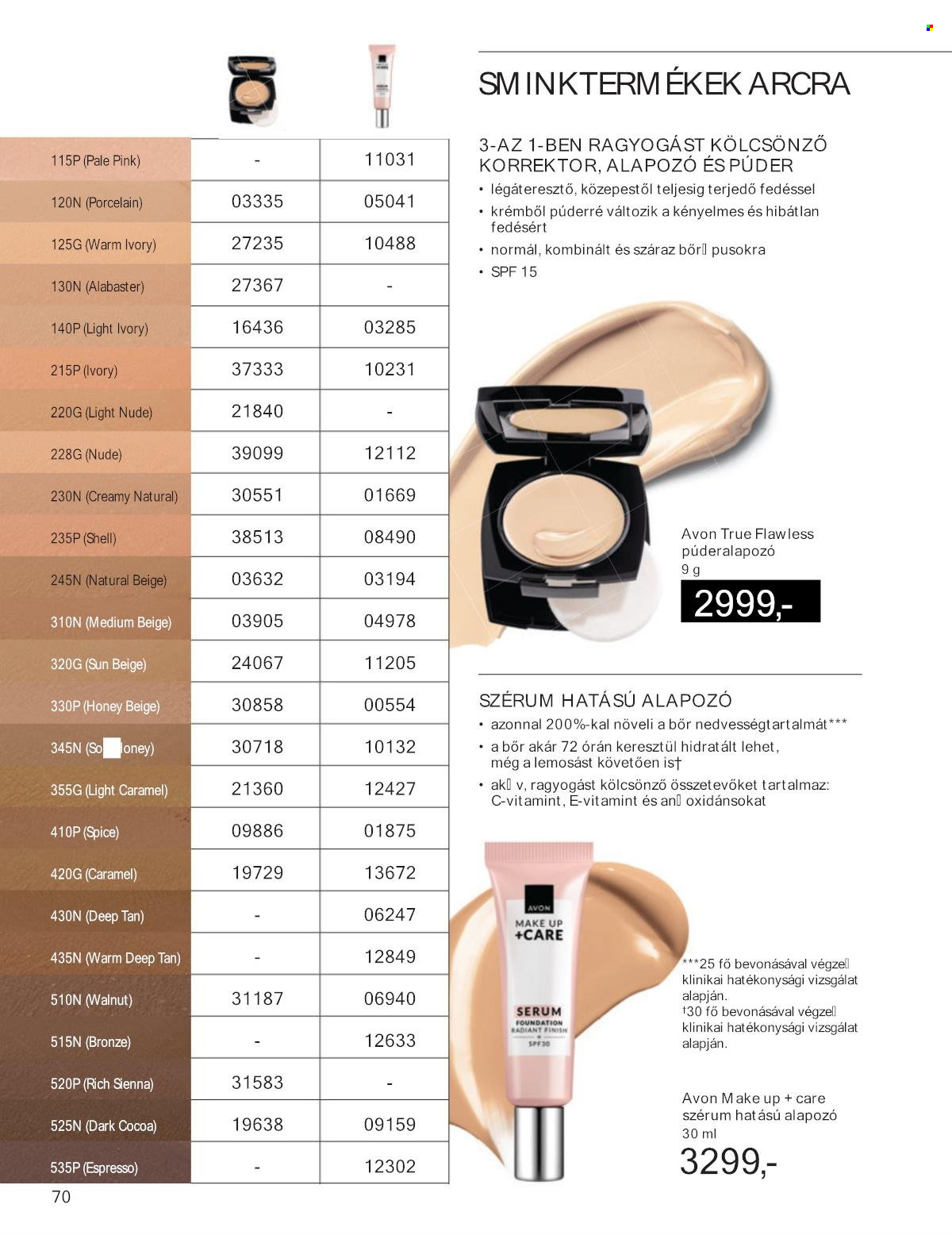 Avon akciós újságok - 2024.11.01 - 2024.11.30. Oldal 70