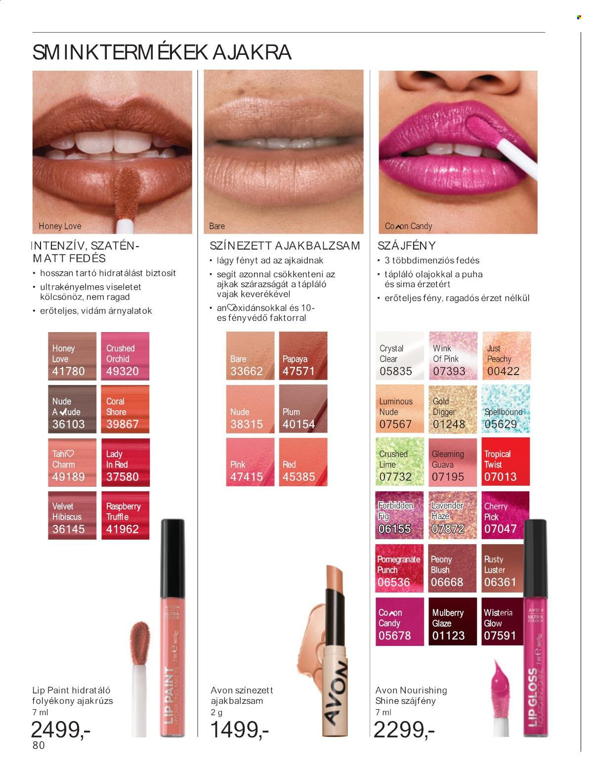 Avon akciós újságok - 2024.11.01 - 2024.11.30. Oldal 80