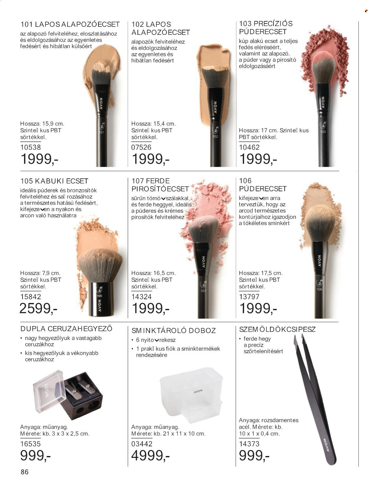 Avon akciós újságok - 2024.11.01 - 2024.11.30. Oldal 86