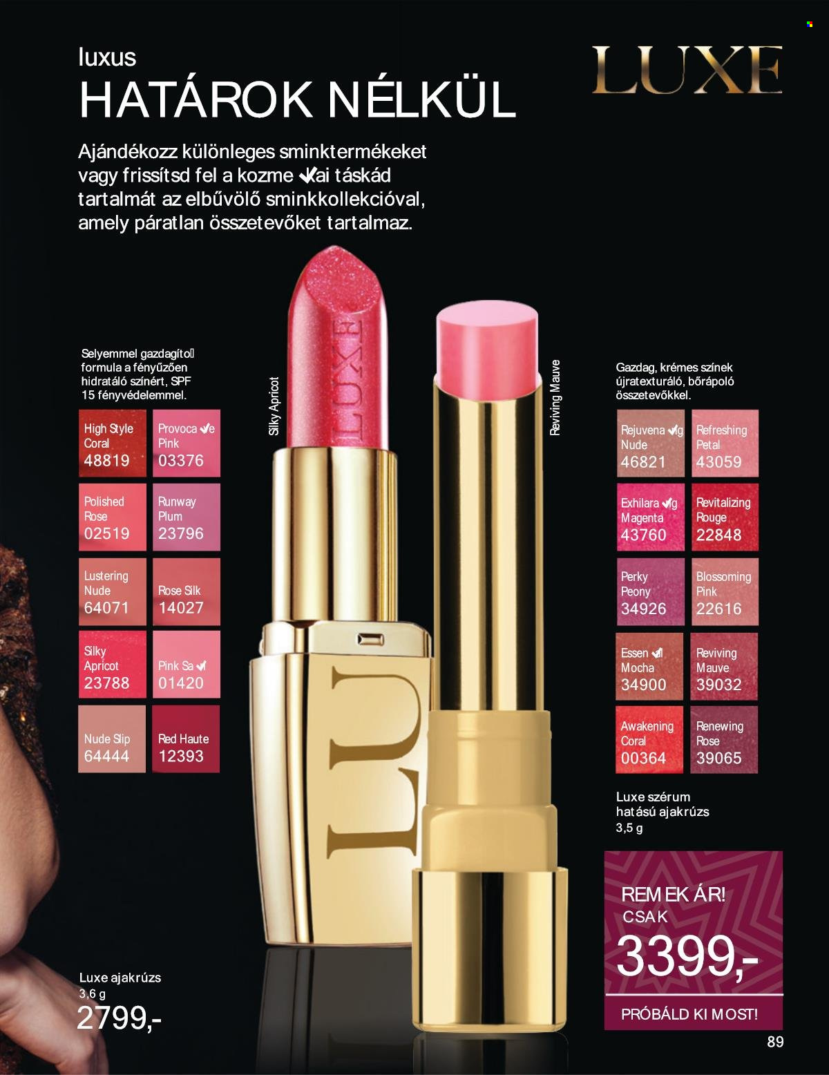 Avon akciós újságok - 2024.11.01 - 2024.11.30. Oldal 89