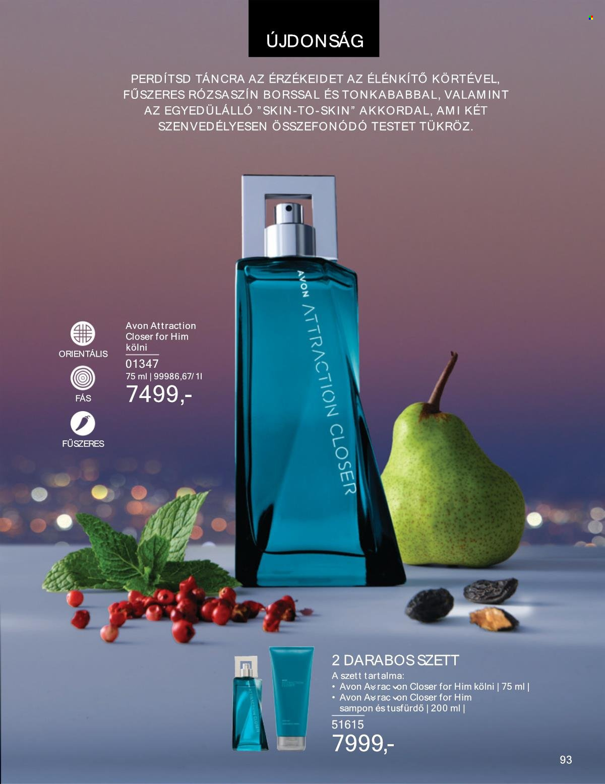 Avon akciós újságok - 2024.11.01 - 2024.11.30. Oldal 93