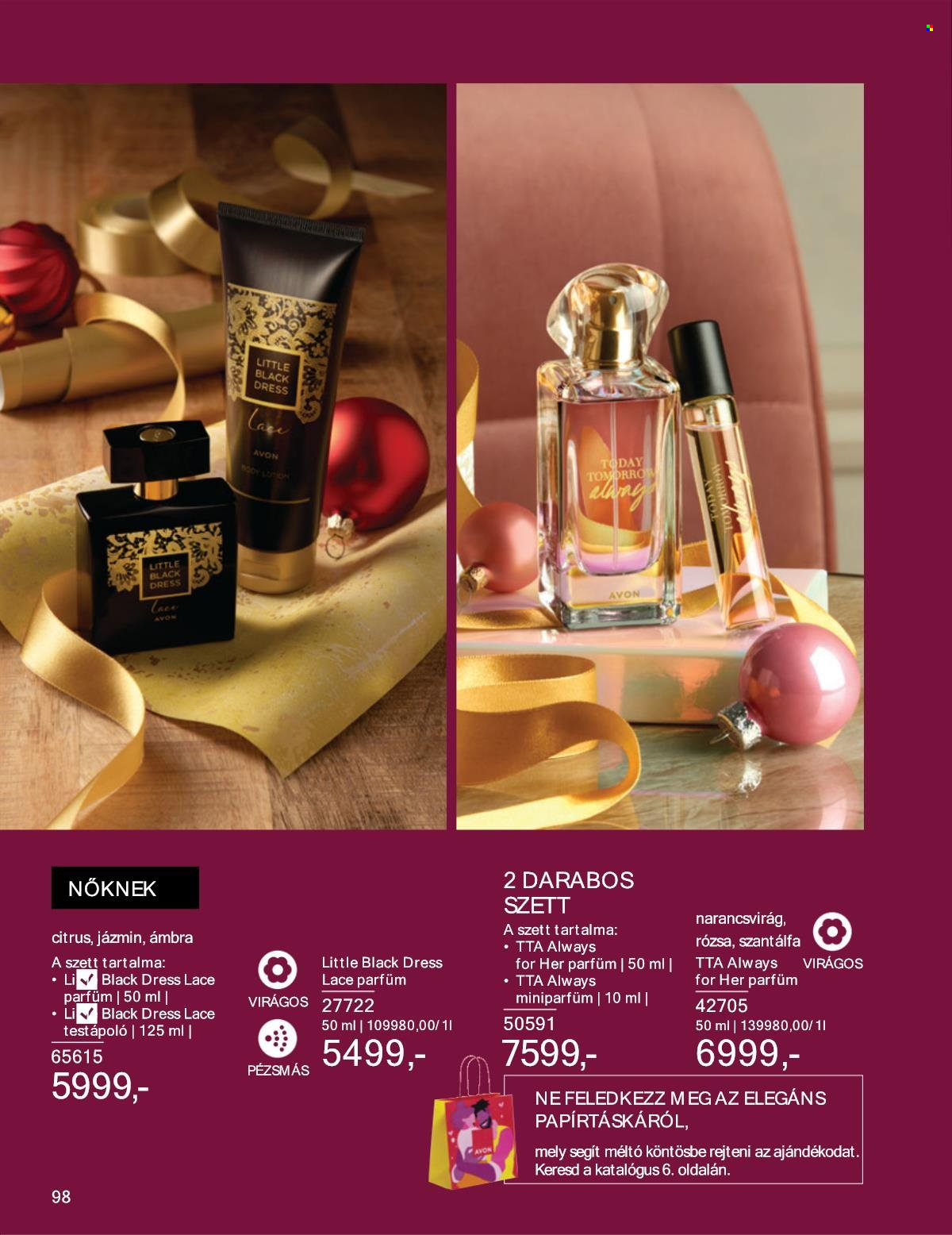 Avon akciós újságok - 2024.11.01 - 2024.11.30. Oldal 98