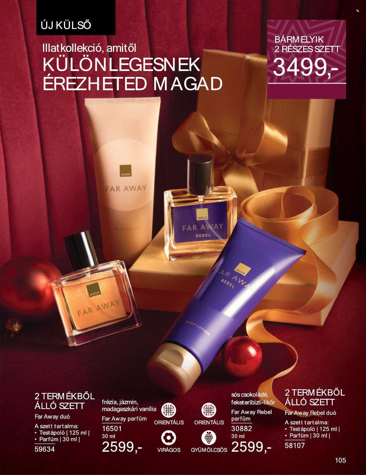 Avon akciós újságok - 2024.11.01 - 2024.11.30. Oldal 105