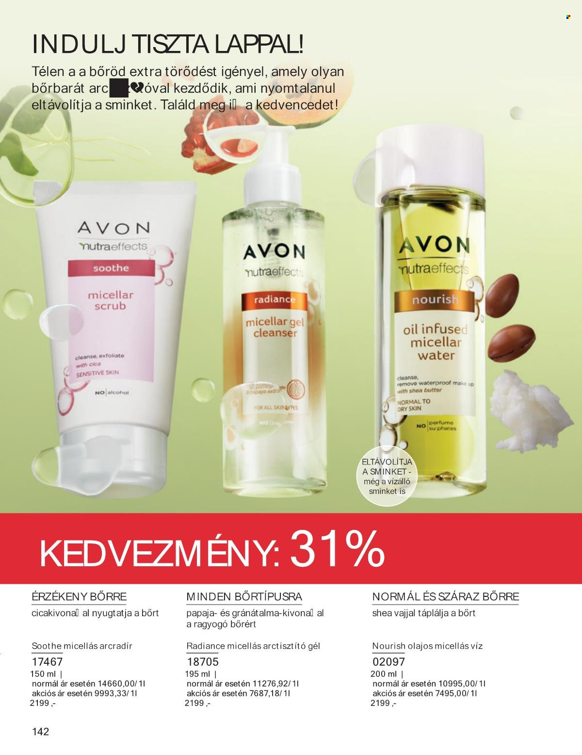 Avon akciós újságok - 2024.11.01 - 2024.11.30. Oldal 142