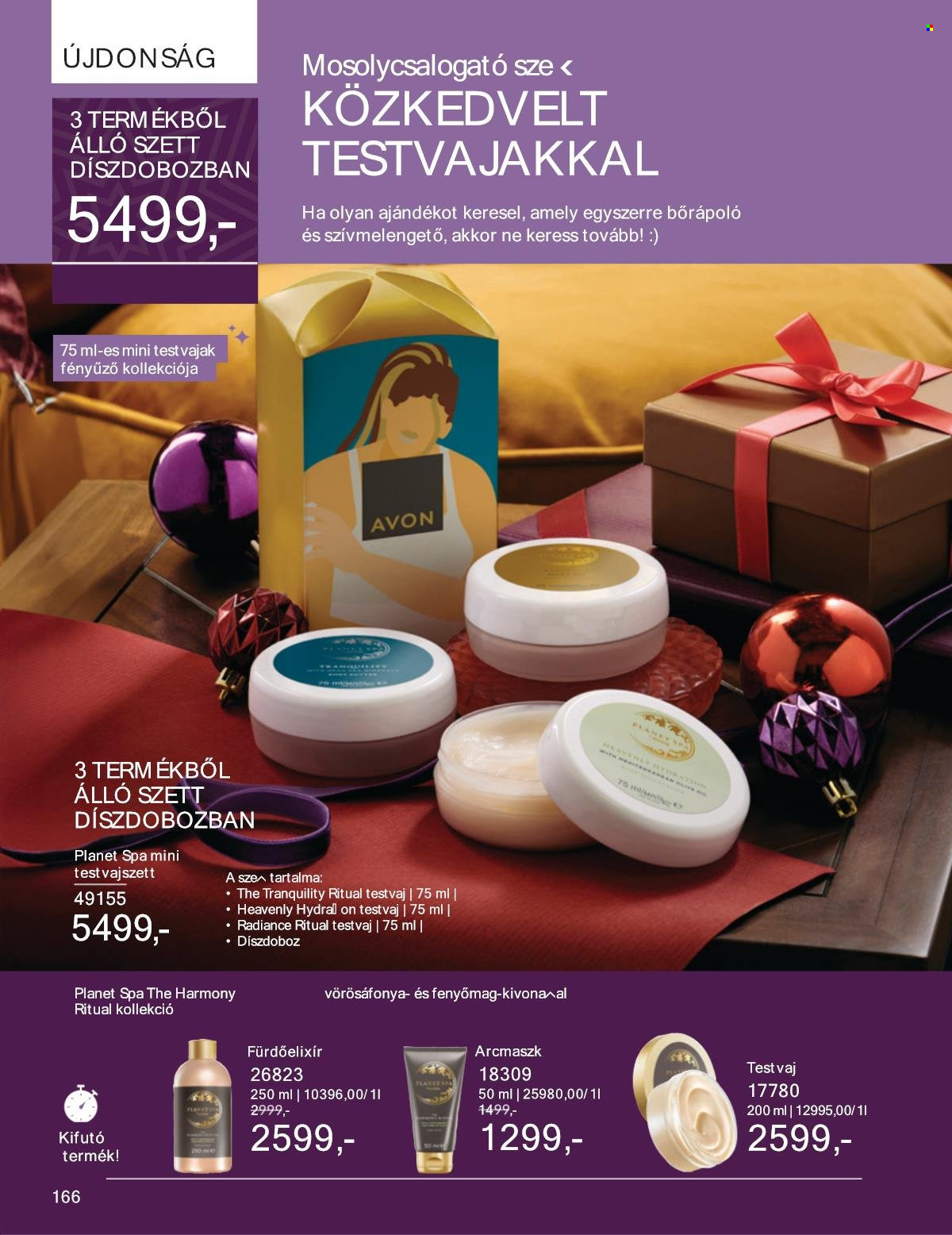Avon akciós újságok - 2024.11.01 - 2024.11.30. Oldal 166