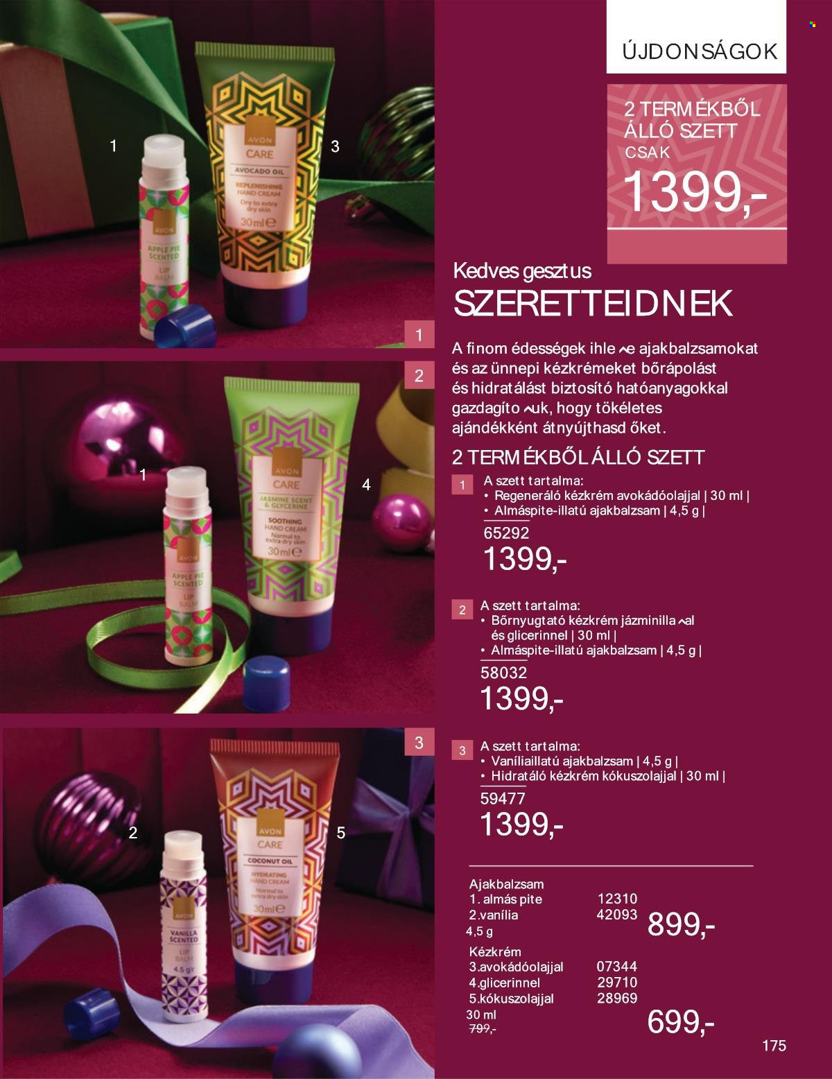 Avon akciós újságok - 2024.11.01 - 2024.11.30. Oldal 175