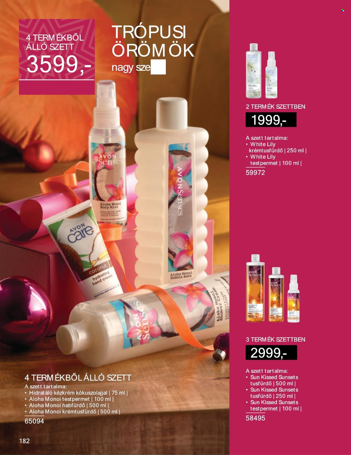 Avon akciós újságok - 2024.11.01 - 2024.11.30. Oldal 182