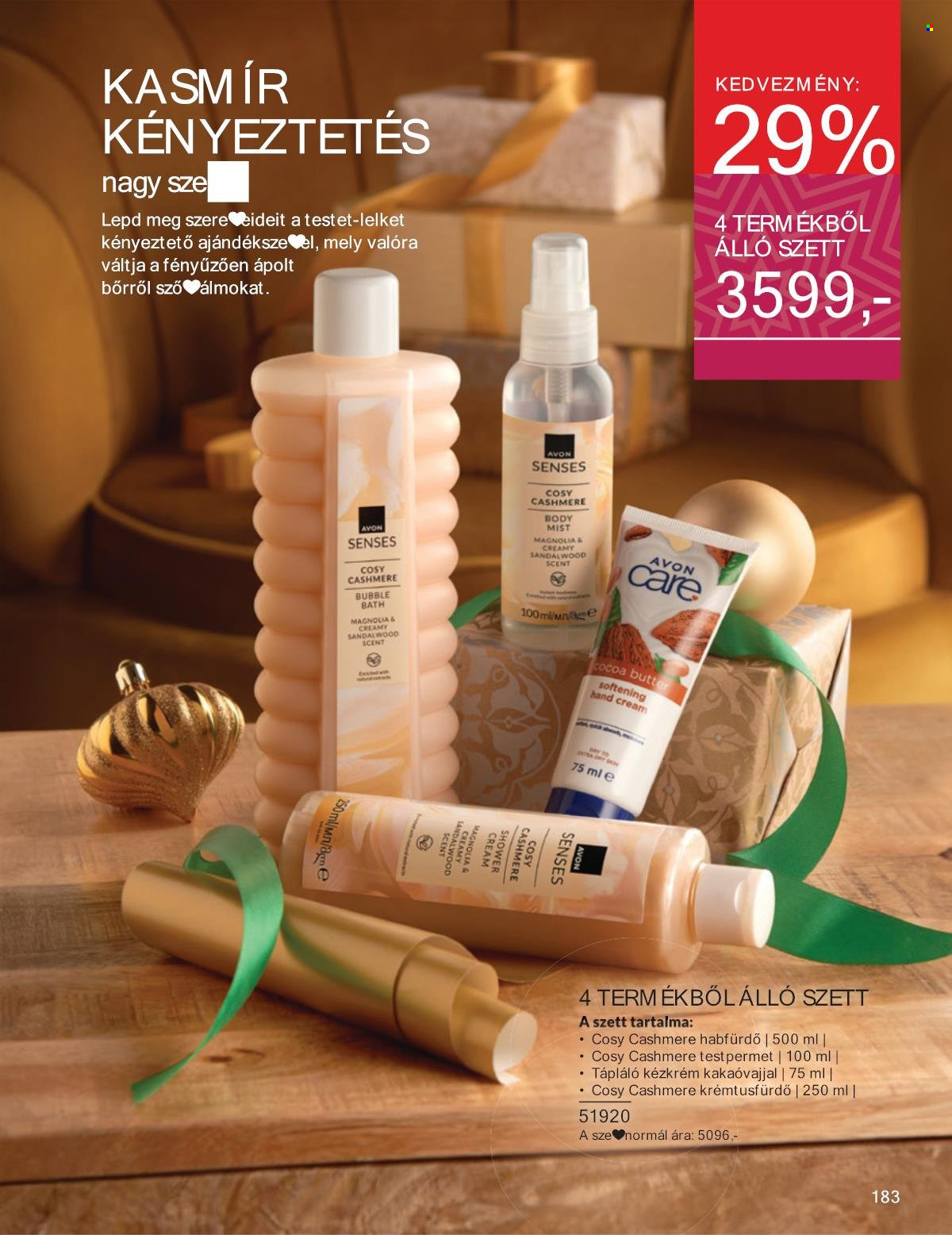 Avon akciós újságok - 2024.11.01 - 2024.11.30. Oldal 183