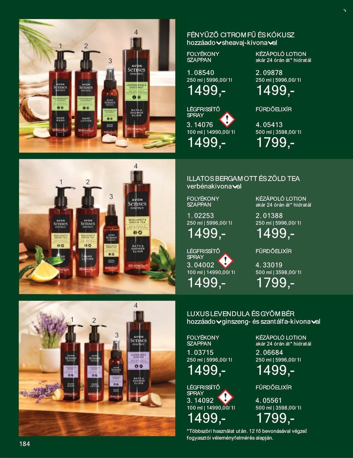Avon akciós újságok - 2024.11.01 - 2024.11.30. Oldal 184