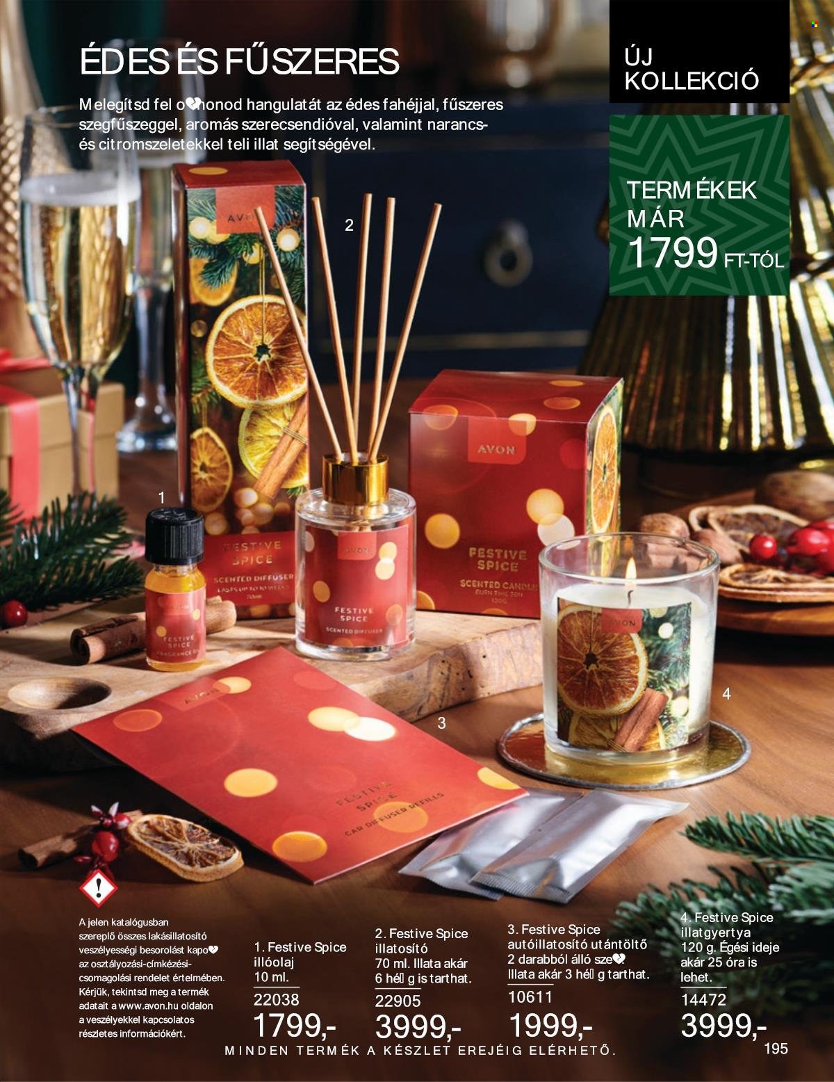 Avon akciós újságok - 2024.11.01 - 2024.11.30. Oldal 195