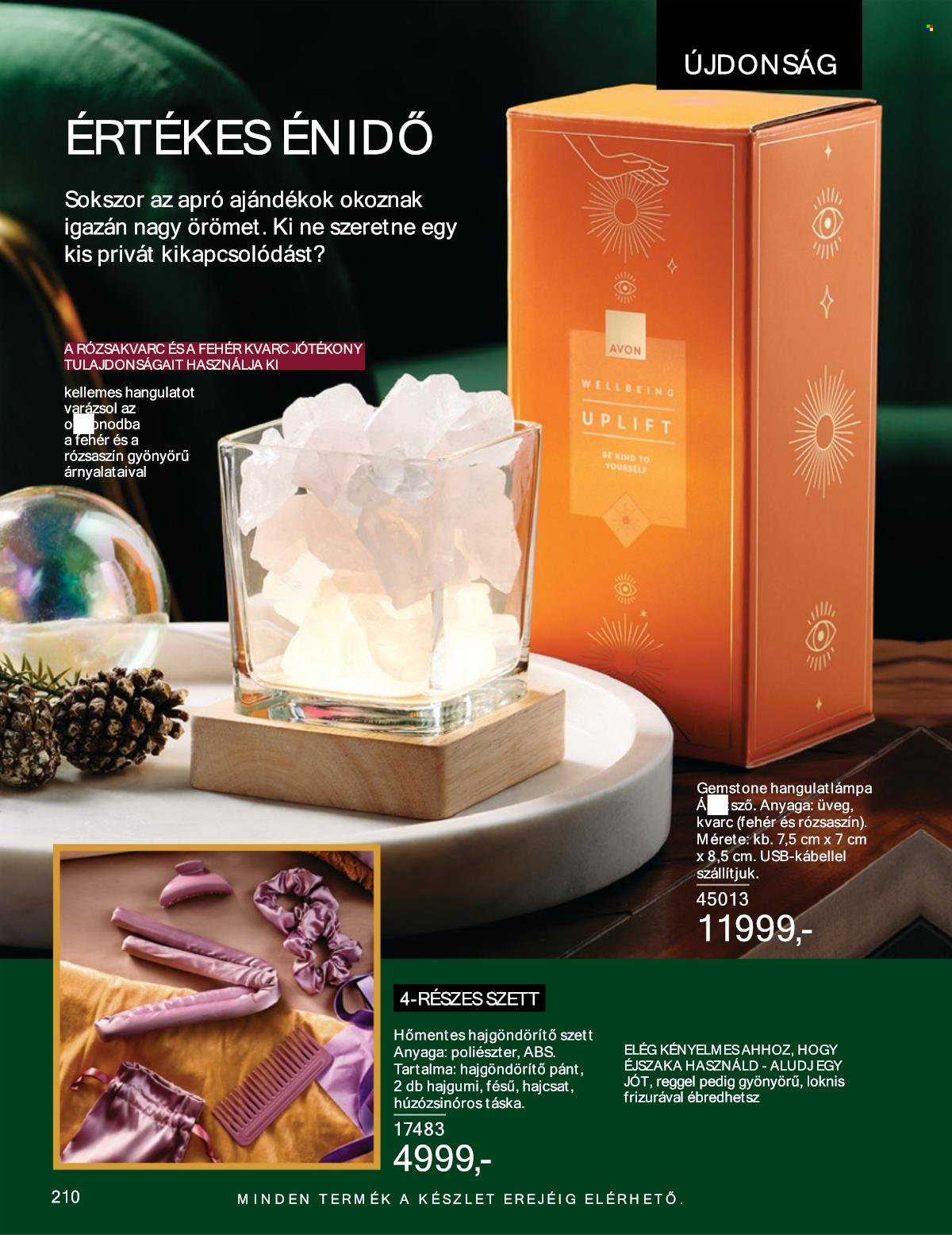Avon akciós újságok - 2024.11.01 - 2024.11.30. Oldal 210