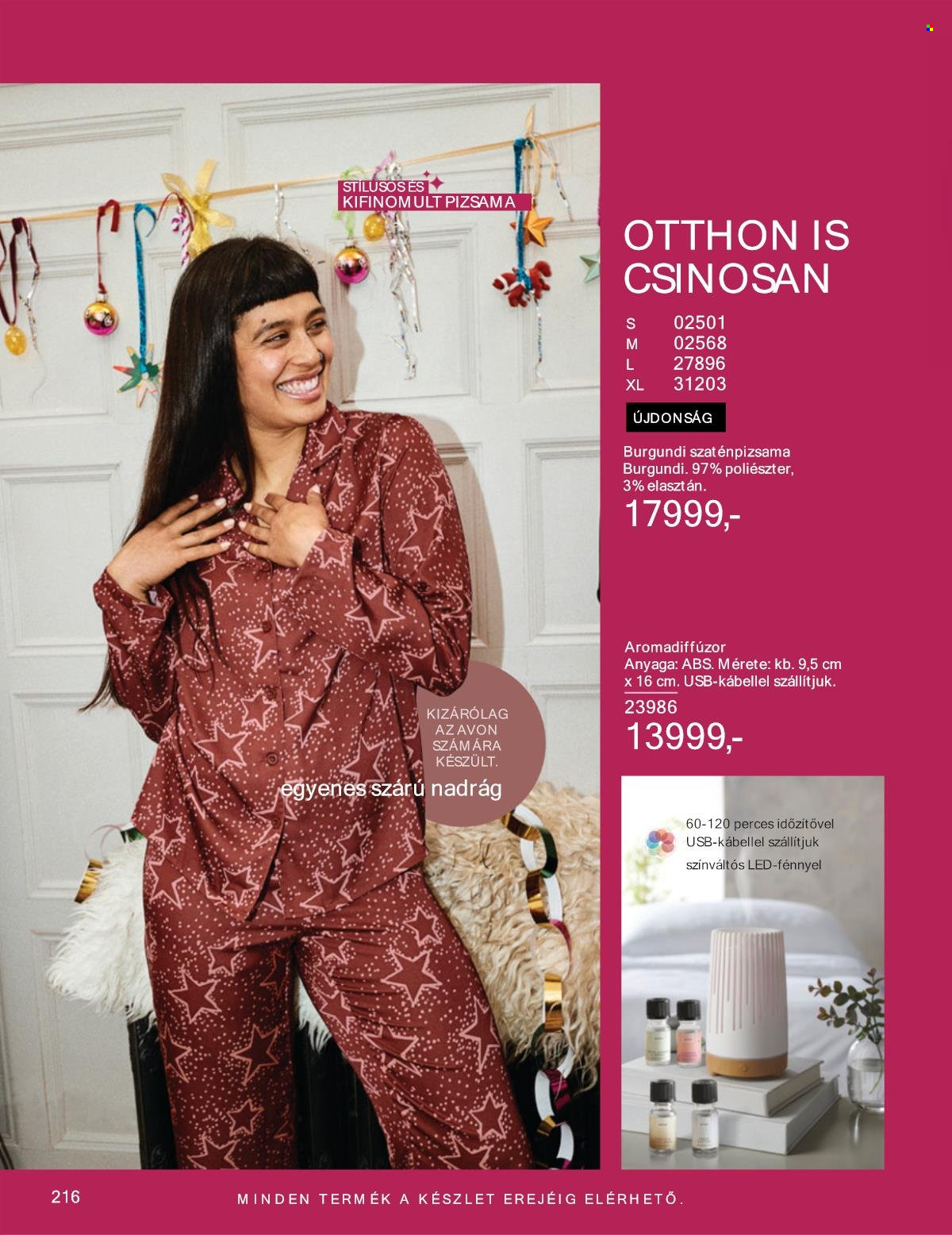 Avon akciós újságok - 2024.11.01 - 2024.11.30. Oldal 216