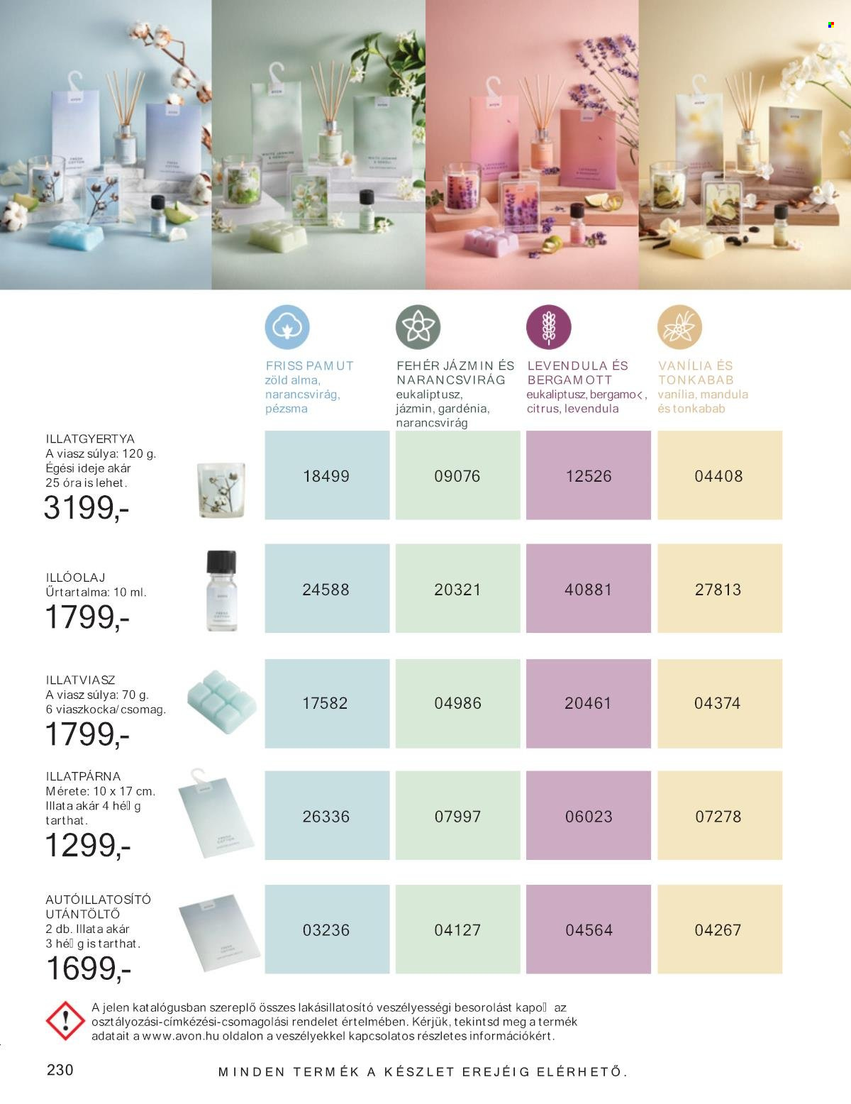 Avon akciós újságok - 2024.11.01 - 2024.11.30. Oldal 230