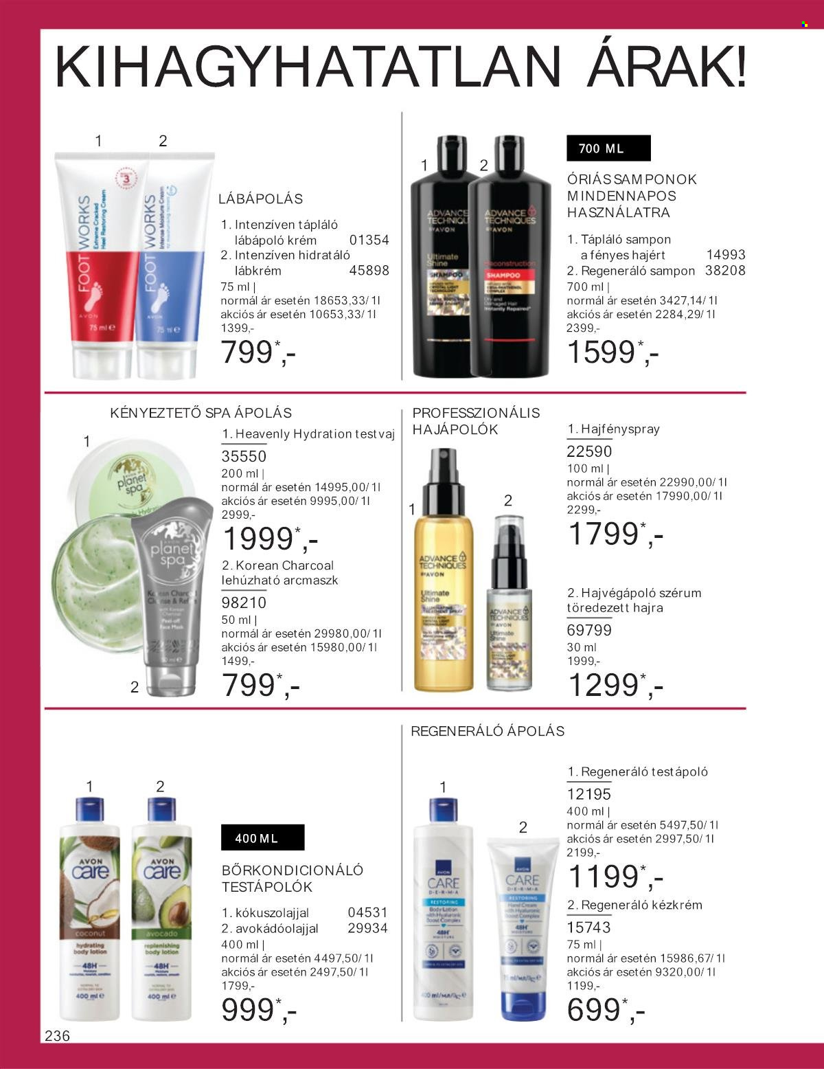 Avon akciós újságok - 2024.11.01 - 2024.11.30. Oldal 236