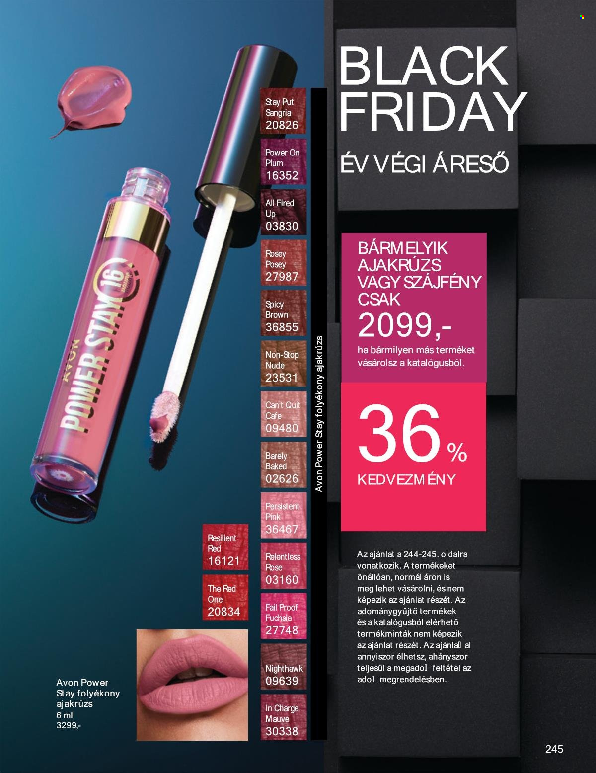 Avon akciós újságok - 2024.11.01 - 2024.11.30. Oldal 245